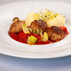 Balletjes in tomatensaus - Maaltijden aan huis